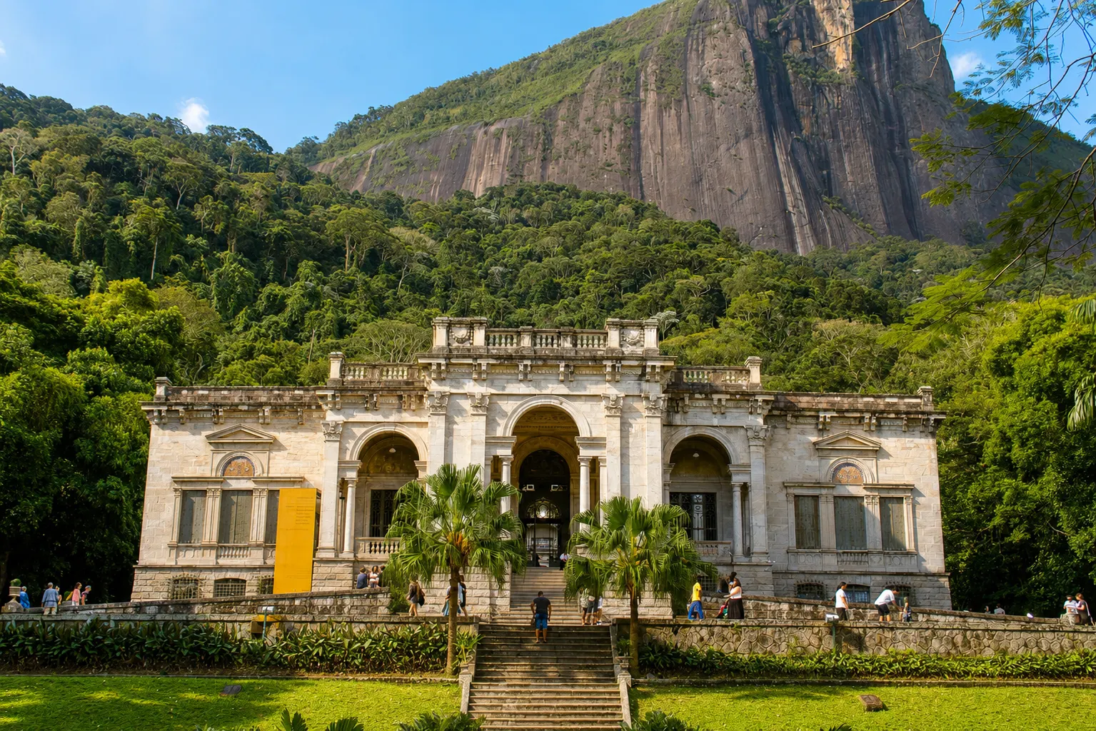 Parque Lage, no entorno do Jardim Botânico